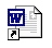 Word document icon